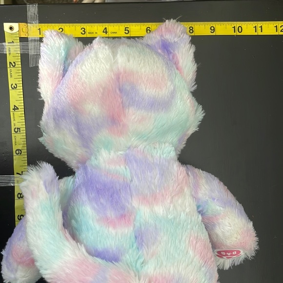 Build A Bear Kitty Pastel Swirl Tie Dye Online Exclusive 17" Easter Plush-024357 - Picture 11 of 12